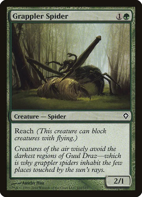 Grappler Spider · Worldwake 102/145