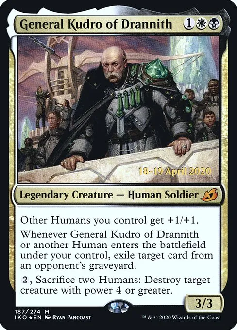 General Kudro of Drannith · Ikoria: Lair of Behemoths Promos 187s/137