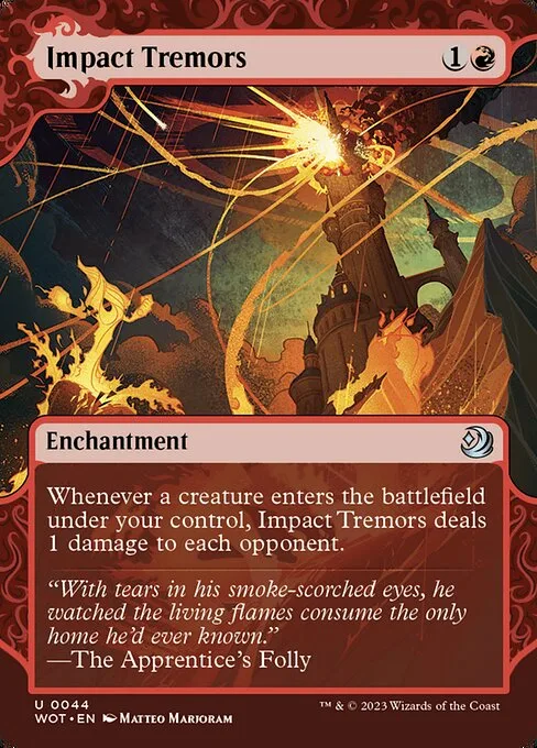 Impact Tremors · Wilds of Eldraine: Enchanting Tales 44/103