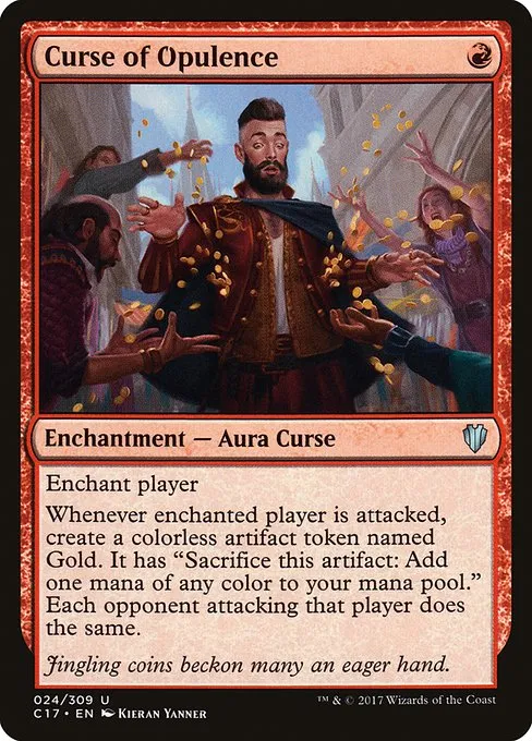 Curse of Opulence · Commander 2017 24/309