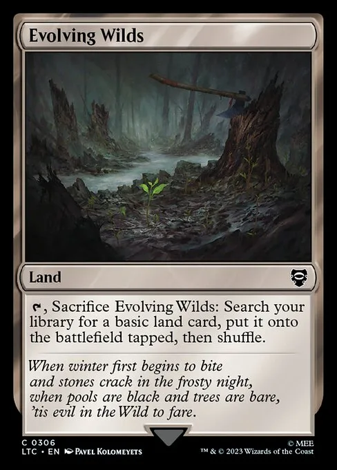 Evolving Wilds · Tales of Middle-earth Commander 306/591