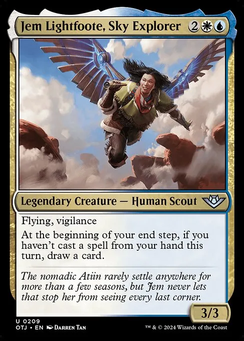 Jem Lightfoote, Sky Explorer · Outlaws of Thunder Junction 209/374