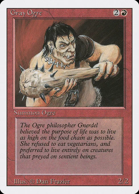 Gray Ogre · Revised Edition 157/306