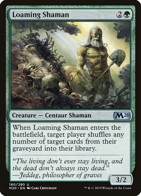 Loaming Shaman · Core Set 2020 180/346