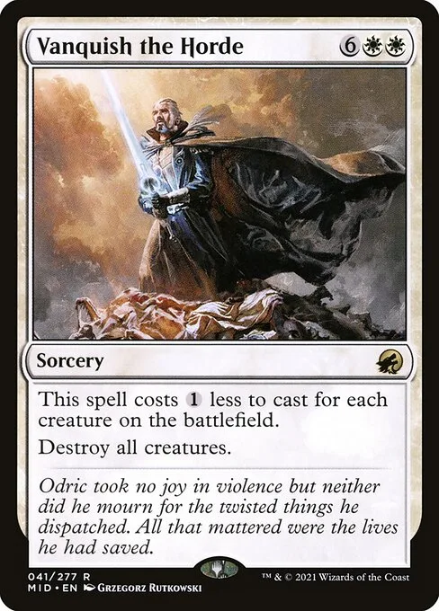 Vanquish the Horde · Innistrad: Midnight Hunt 41/399