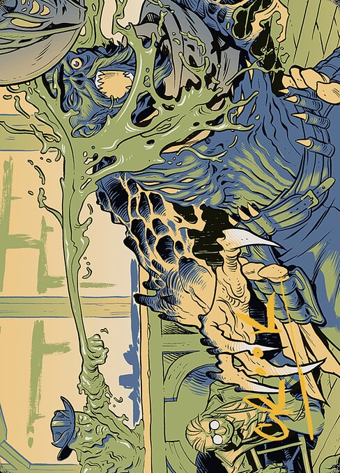 Voidslime // Voidslime · Outlaws of Thunder Junction Art Series 49/54