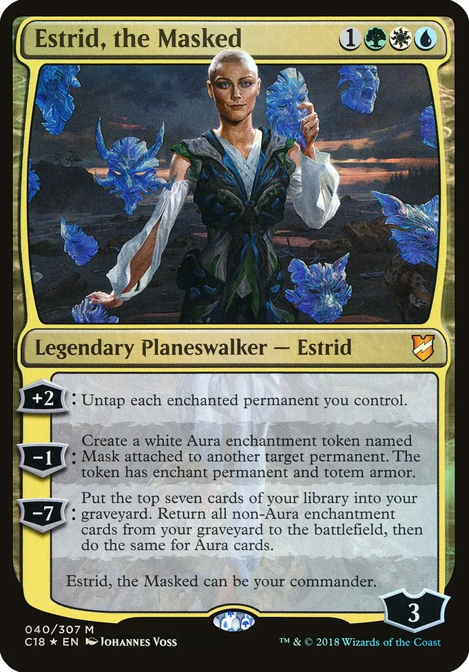 Estrid, the Masked · Commander 2018 Oversized 40/4