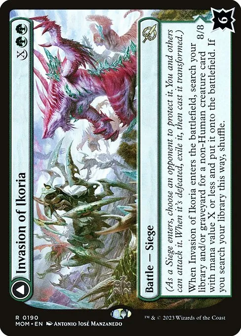Invasion of Ikoria // Zilortha, Apex of Ikoria · March of the Machine Promos 190s/144