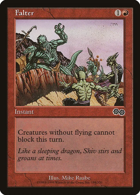 Falter · Urza's Saga 184/357