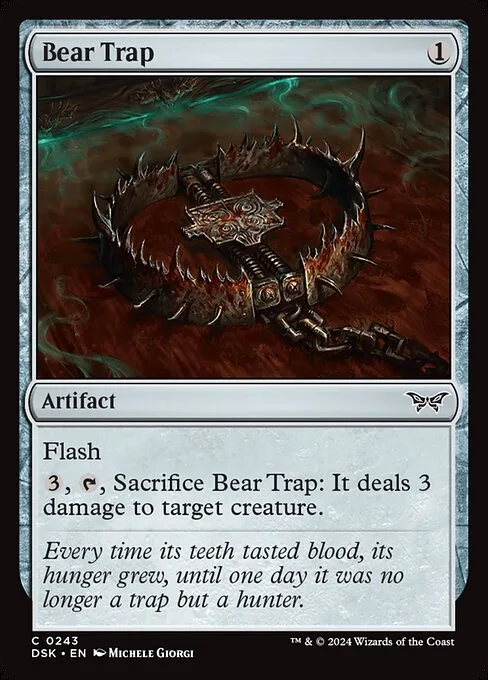 Bear Trap · Duskmourn: House of Horror 243/419