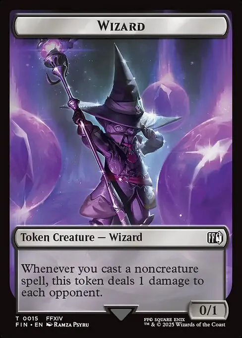 Wizard · Final Fantasy Tokens 15/37