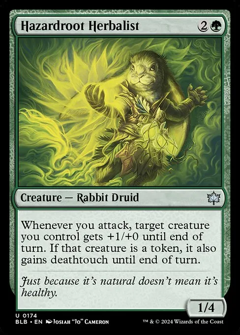 Hazardroot Herbalist · Bloomburrow 174/398