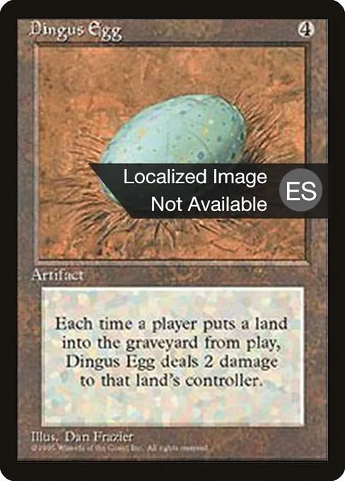 Dingus Egg · Fourth Edition Foreign Black Border 315/378