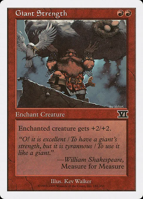 Giant Strength · Classic Sixth Edition 181/351