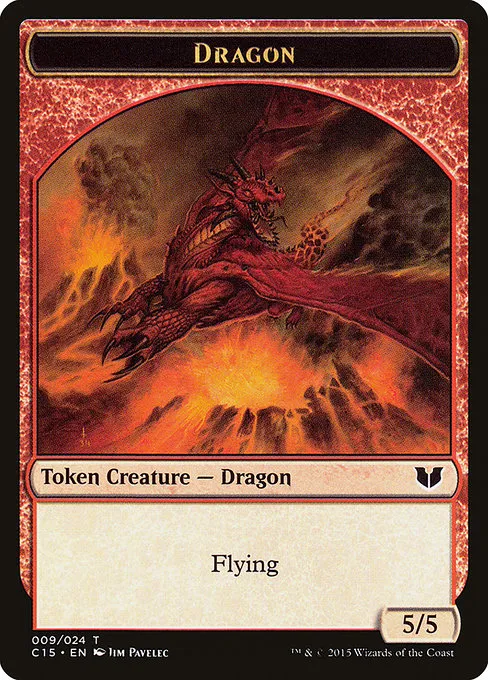 Dragon · Commander 2015 Tokens 9/25
