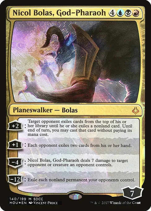 Nicol Bolas, God-Pharaoh · San Diego Comic-Con 2017 140/6