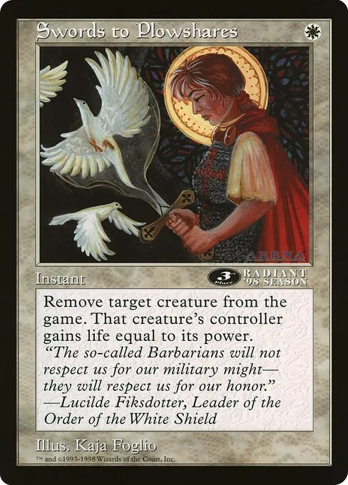 Swords to Plowshares · Oversized League Prizes 44/83