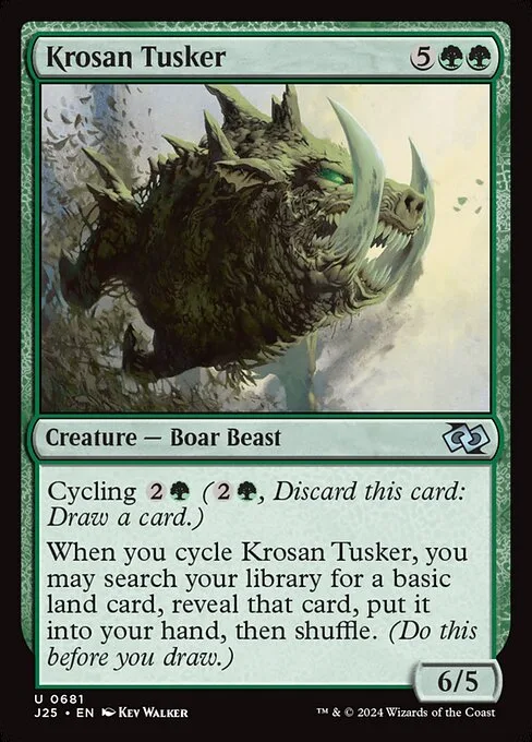 Krosan Tusker · Foundations Jumpstart 681/779