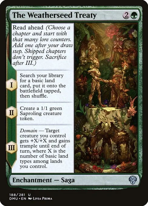 The Weatherseed Treaty · Dominaria United 188/453