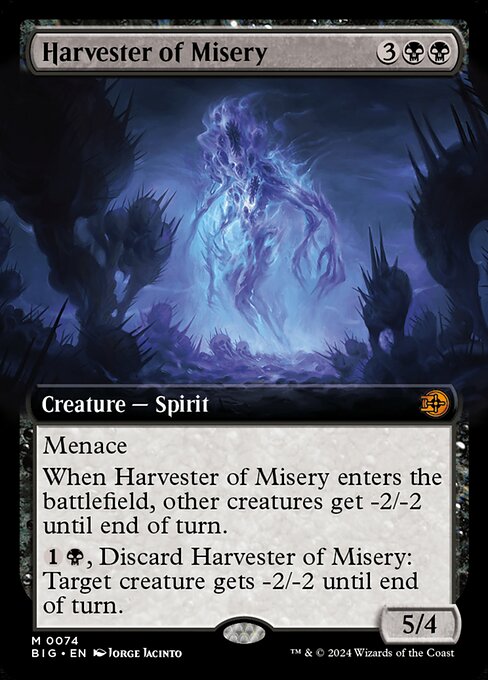 Harvester of Misery · The Big Score 74/95