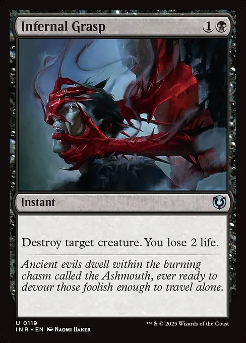 Infernal Grasp · Innistrad Remastered 119/495