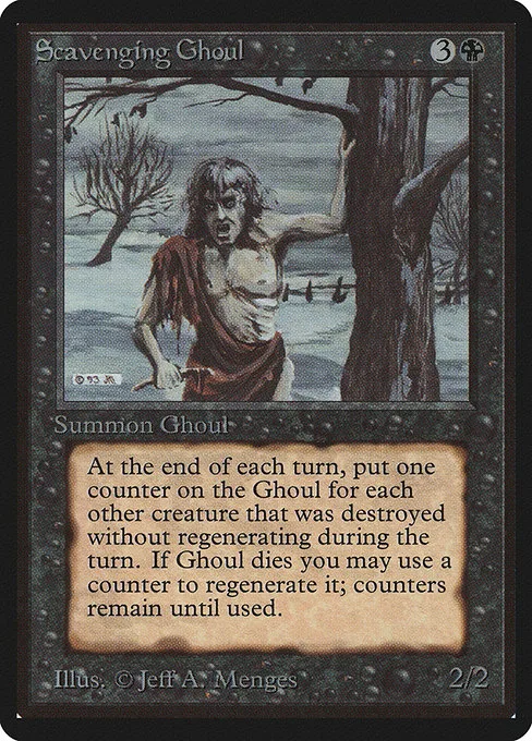 Scavenging Ghoul · Limited Edition Beta 127/302
