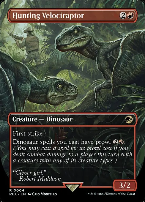 Hunting Velociraptor · Jurassic World Collection 4/45