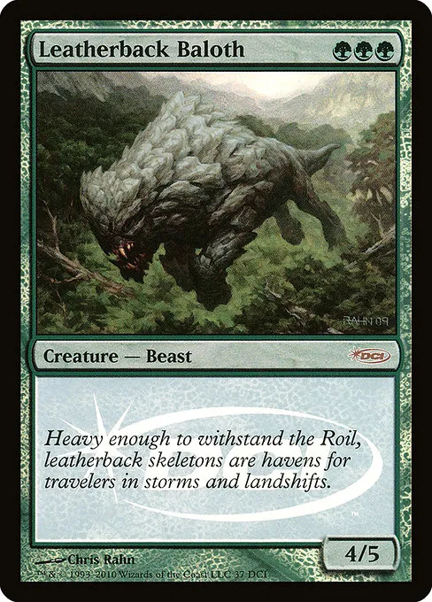 Leatherback Baloth · DCI Promos 37/80
