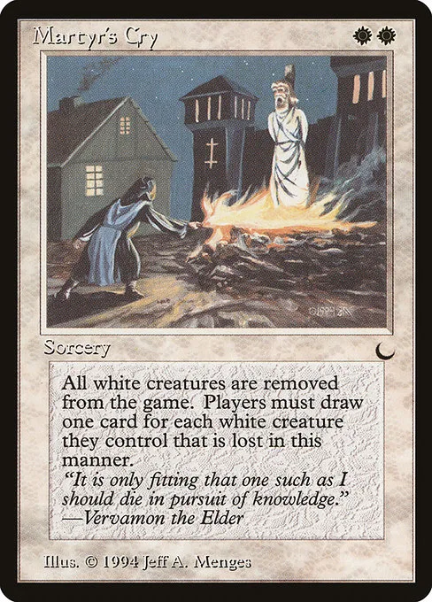 Martyr's Cry · The Dark 12/122