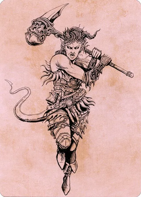 Karlach, Fury of Avernus // Karlach, Fury of Avernus · Battle for Baldur's Gate Art Series 54/81