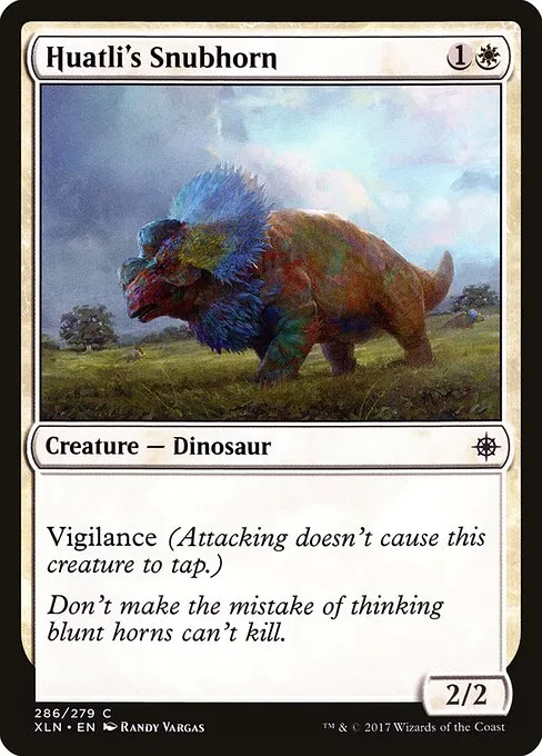 Huatli's Snubhorn · Ixalan 286/289