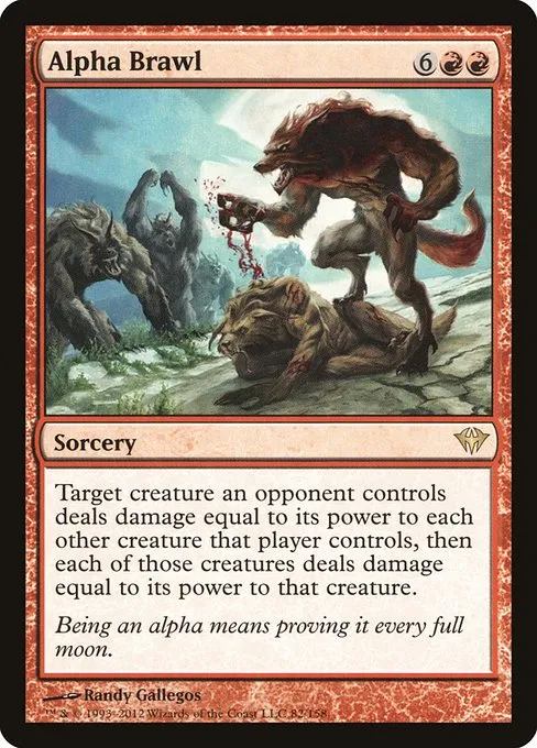 Alpha Brawl · Dark Ascension 82/158