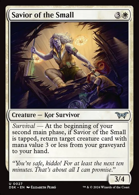 Savior of the Small · Duskmourn: House of Horror 27/419