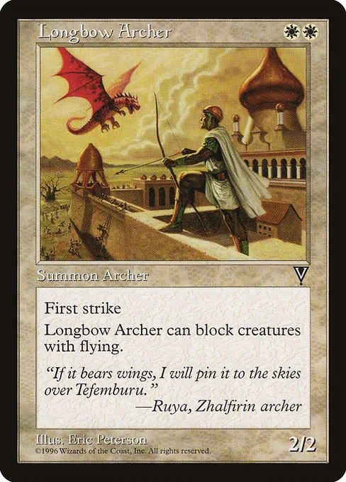 Longbow Archer · Visions 12/167