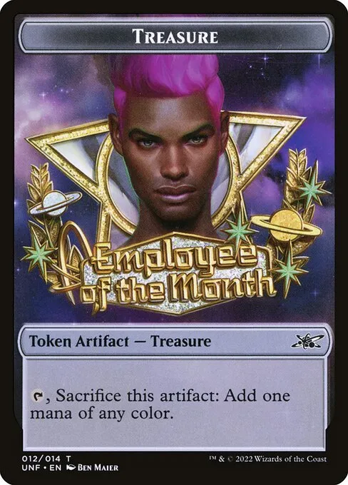 Treasure · Unfinity Tokens 12/14