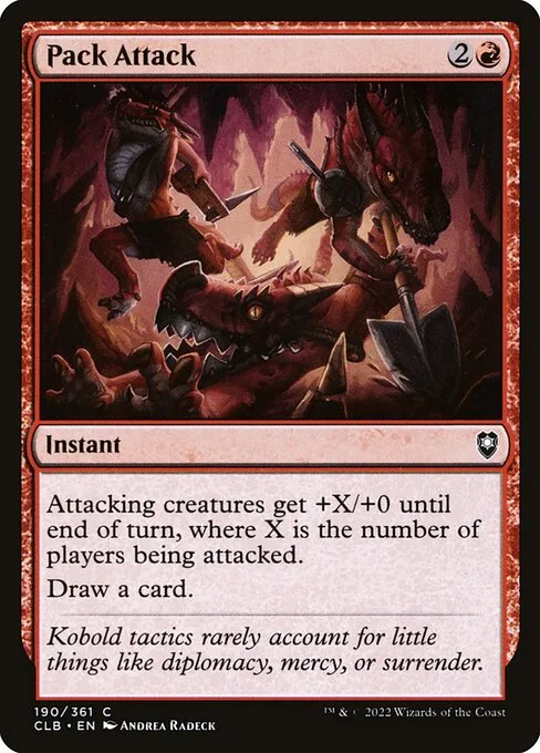 Pack Attack · Commander Legends: Battle for Baldur's Gate 190/936