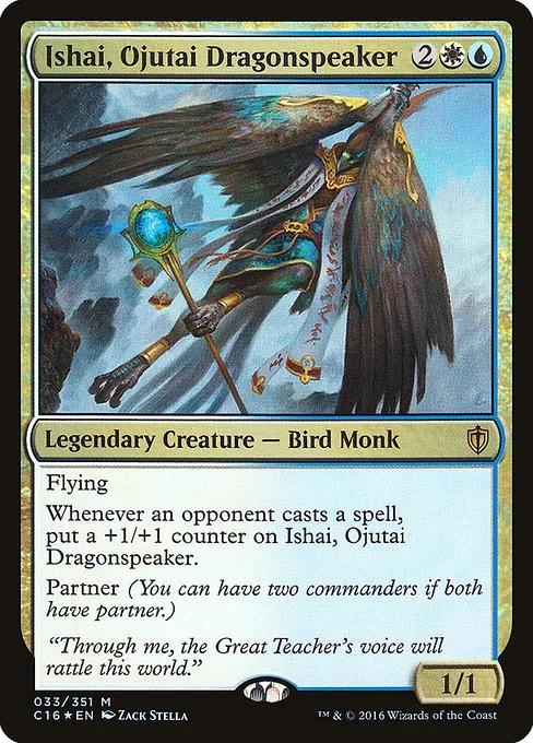 Ishai, Ojutai Dragonspeaker · Commander 2016 33/351