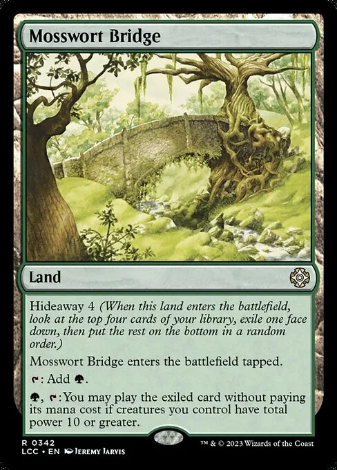 Mosswort Bridge · The Lost Caverns of Ixalan Commander 342/370