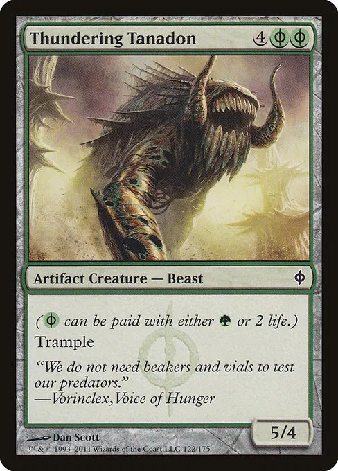 Thundering Tanadon · New Phyrexia 122/175