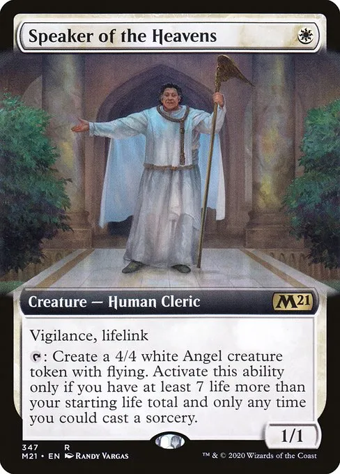 Speaker of the Heavens · Core Set 2021 347/397