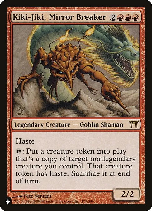 Kiki-Jiki, Mirror Breaker · The List CHK-175/5050