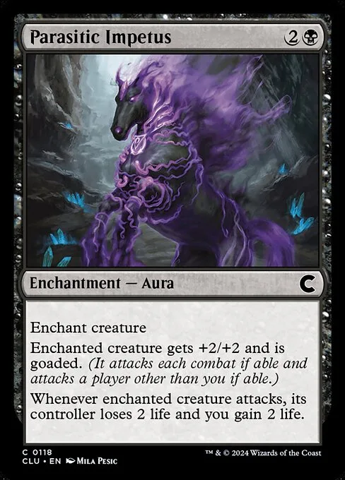 Parasitic Impetus · Ravnica: Clue Edition 118/284