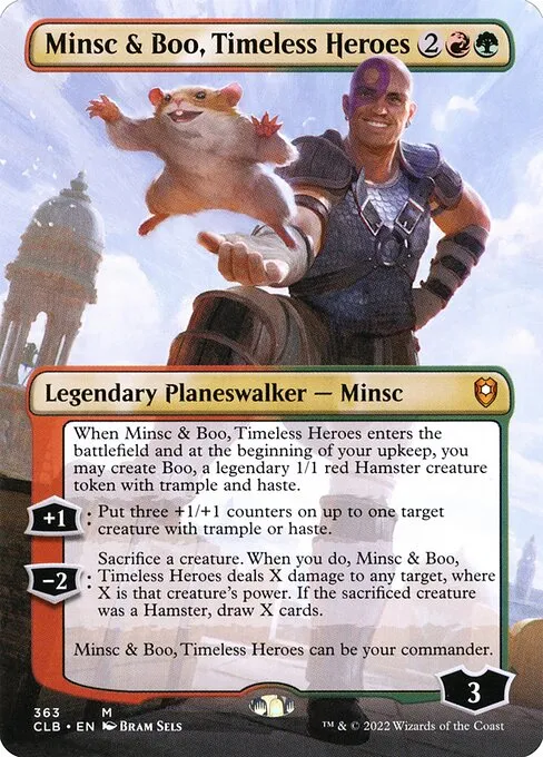 Minsc & Boo, Timeless Heroes · Commander Legends: Battle for Baldur's Gate 363/936