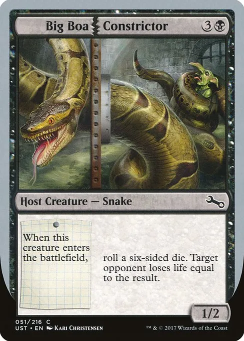Big Boa Constrictor · Unstable 51/268