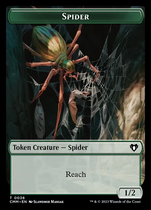 Spider · Commander Masters Tokens 36/81