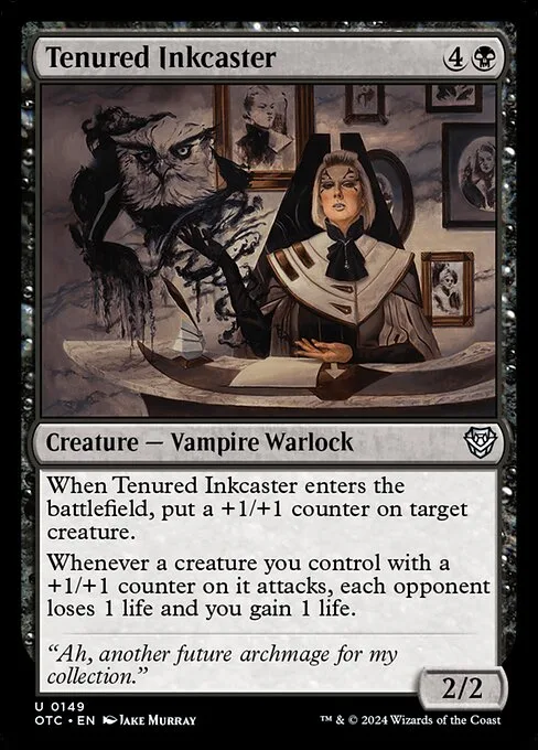 Tenured Inkcaster · Outlaws of Thunder Junction Commander 149/342
