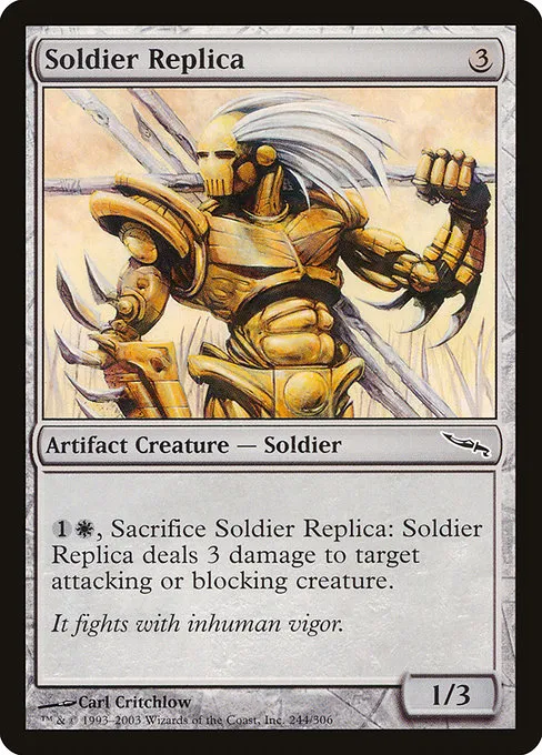Soldier Replica · Mirrodin 244/306