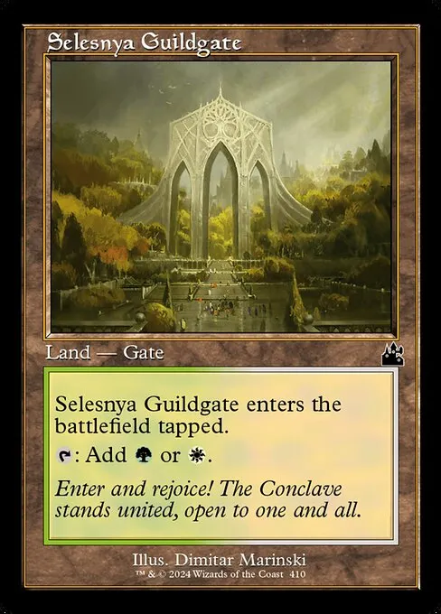 Selesnya Guildgate · Ravnica Remastered 410/531