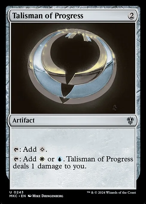 Talisman of Progress · Murders at Karlov Manor Commander 243/358