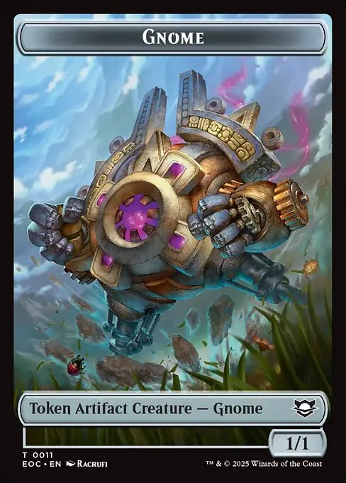Gnome · Edge of Eternities Commander Tokens 11/16